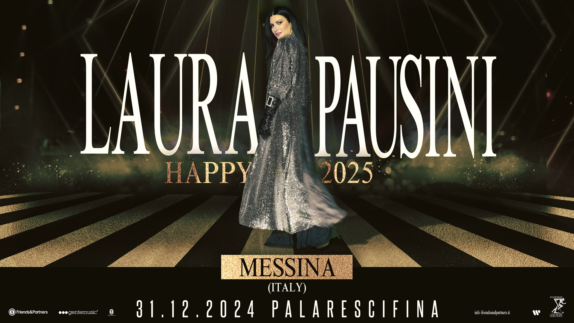 HAPPY 2025 Laura Pausini Tour Friends & Partners